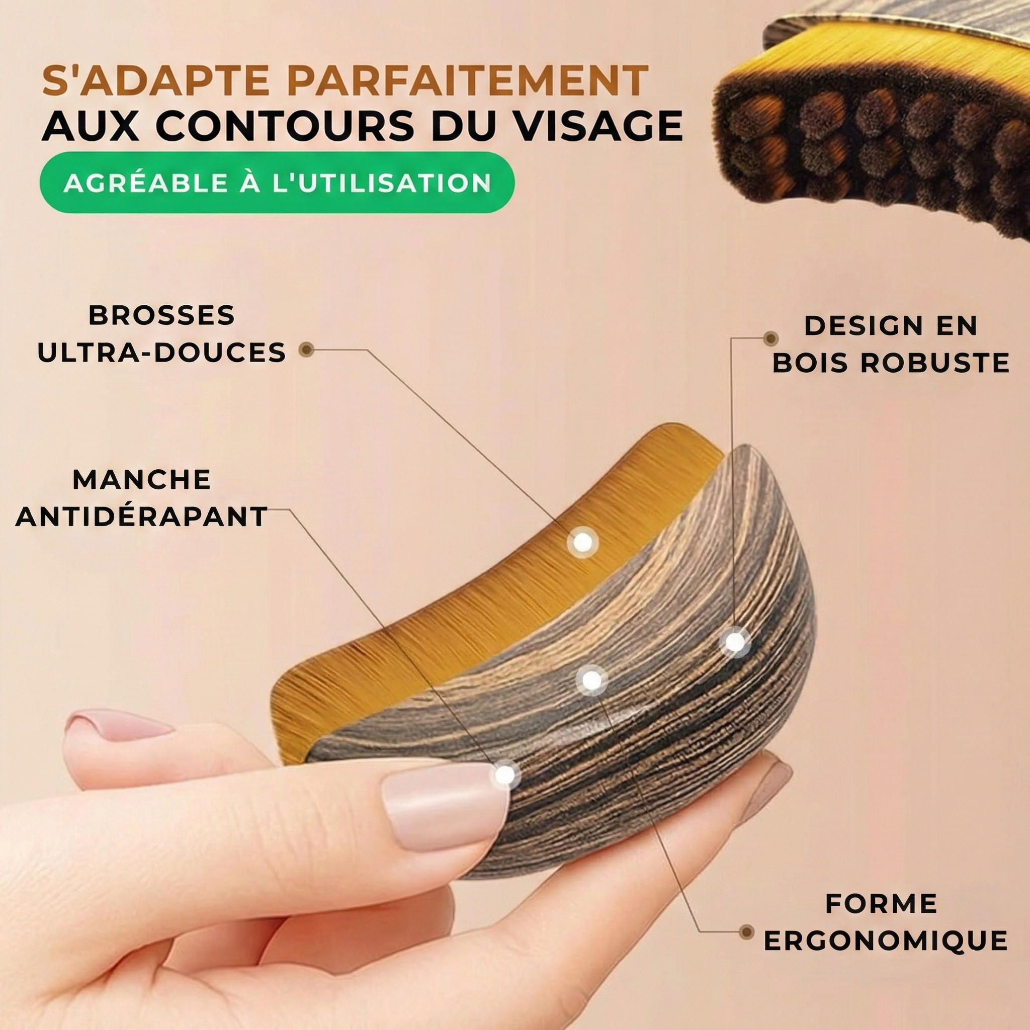 Silva - Brosse de massage lymphatique